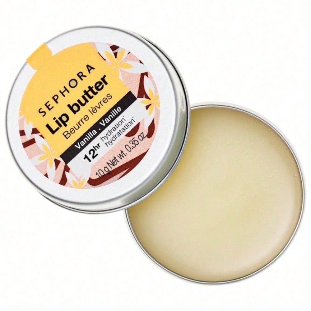 SEPHORA COLLECTION Vanilla   Nourishing Lip Butter Graduation Birthday Holiday Summer Fall Autumn Y2K Fancy Fashion Women Brand Makeup Cosmetic Beauty Party Beach Travel Camping Outdoors School Campus Trip Festivals Decor Gift Present Rose Girl Cosplay Be