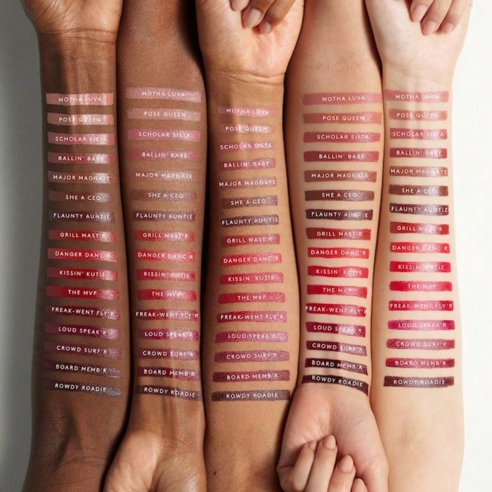 Fenty Beauty by Rihanna  Fenty Icon The Fill Semi-Matte Refillable Lipstick Danger Danc'r Graduation Birthday Holiday Summer Fall Autumn Y2K Fancy Fashion Women Brand Makeup Cosmetic Beauty Party Beach Travel Camping Outdoors School Campus Trip Festivals