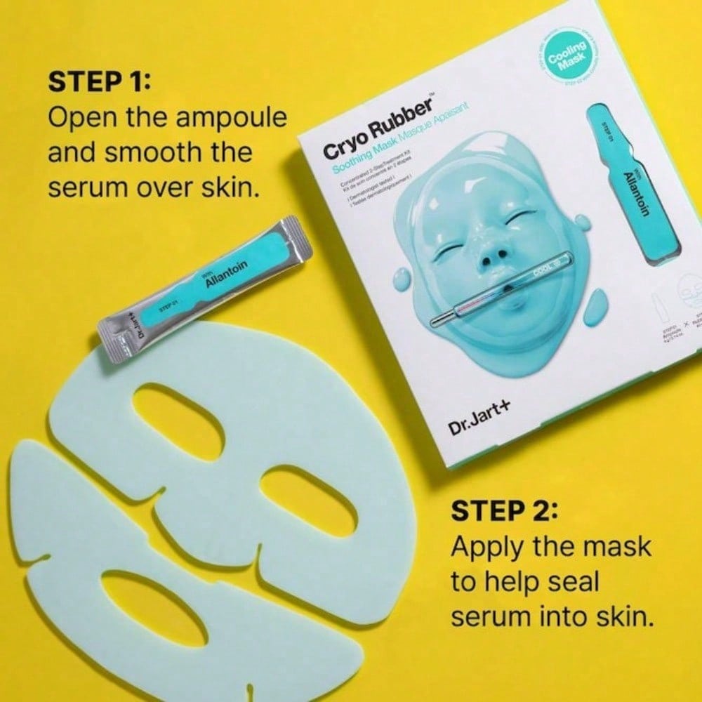 Cryo Rubber™ Soothing Face Mask  Graduation Birthday Holiday Summer Fall Autumn Y2K Fancy Fashion Women Brand Makeup Cosmetic Beauty Party Beach Travel Camping Outdoors School Campus Trip Festivals Decor Gift Present Rose Girl Cosplay Best Color Charm Vib